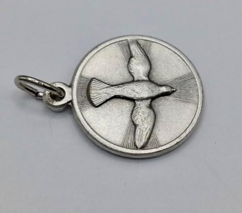THE HOLY SPIRIT MEDAL (THE DOVE OF THE HOLY SPIRIT) - THE PATRON SAINTS MEDALS - 100% MADE IN ITALY