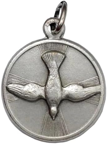 THE HOLY SPIRIT MEDAL (THE DOVE OF THE HOLY SPIRIT) - THE PATRON SAINTS MEDALS - 100% MADE IN ITALY