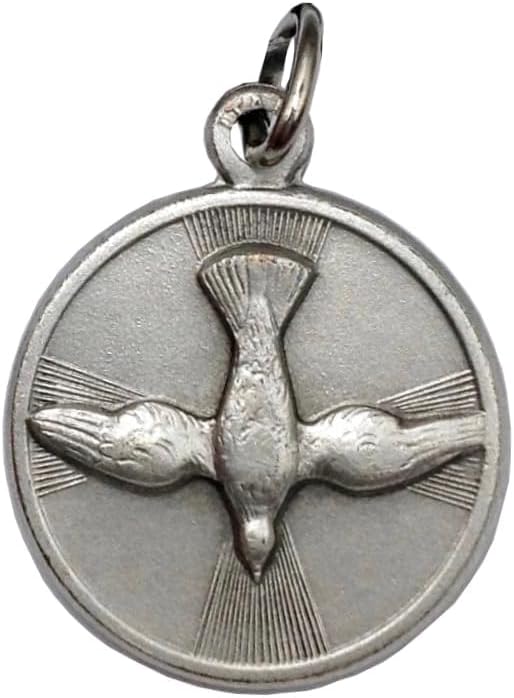 THE HOLY SPIRIT MEDAL (THE DOVE OF THE HOLY SPIRIT) - THE PATRON SAINTS MEDALS - 100% MADE IN ITALY