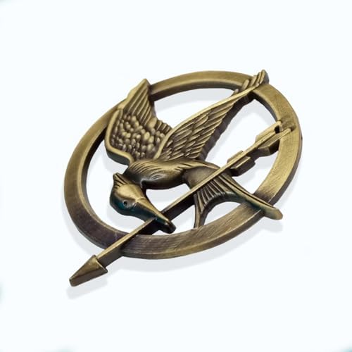 The Hunger Games Mockingjay Prop Pin Brooch Badge 1.5" In