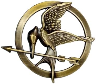 The Hunger Games Mockingjay Prop Pin Brooch Badge 1.5" in