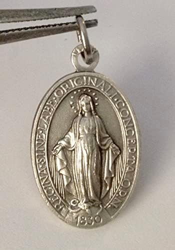 THE MIRACULOUS MEDAL - THE ORIGINAL ONE - 100% MADE IN ITALY - THE PATRON SAINTS MEDALS