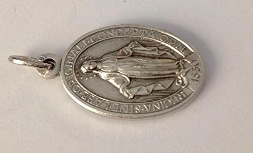 THE MIRACULOUS MEDAL - THE ORIGINAL ONE - 100% MADE IN ITALY - THE PATRON SAINTS MEDALS