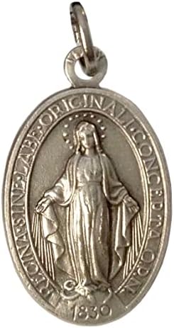 THE MIRACULOUS MEDAL - THE ORIGINAL ONE - 100% MADE IN ITALY - THE PATRON SAINTS MEDALS