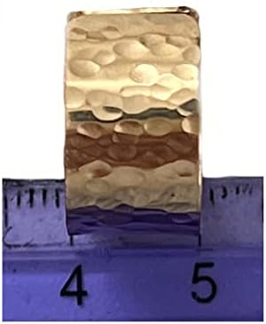 TOE RINGS & THINGS Super Wide C-Gar Band Toe Ring Sterling Or Gold Fill Adjustable 10mm Wide Unisex