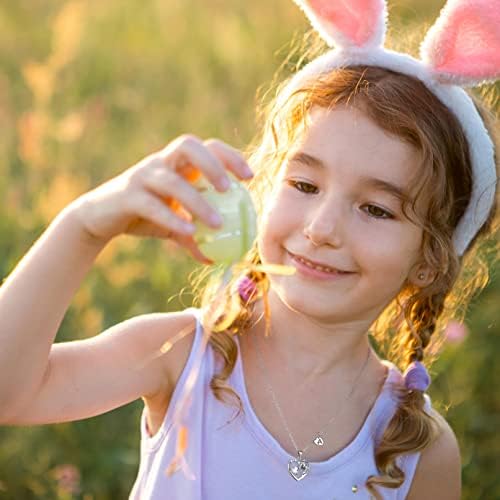 Unicorn Necklace Gifts For Girls Kids - Colorful CZ Heart Initial Necklaces Unicorn Necklace For Girls Jewelry Birthday Gifts For Little Girl Kids