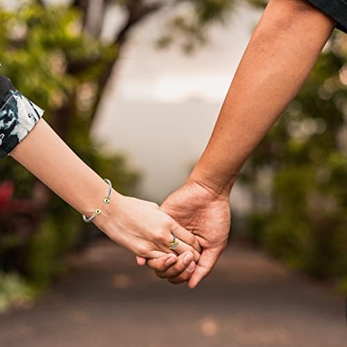 UNY Jewel Bracelet Designer Brand Inspired Women Jewelry 4.5mm Thin Twisted Cable Wire Bangle Gem Stone Christmas Day Gift