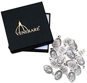 Venerare Bulk Medal Lot Of 20 Metal Saint Pendant (St. Kateri Tekakwitha)