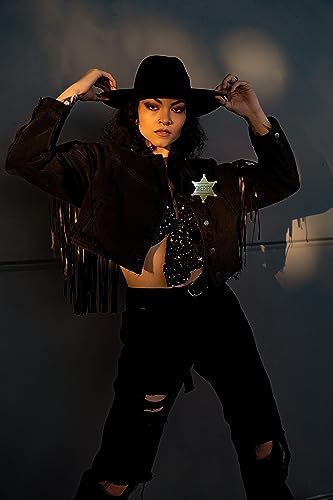 Vintage Large Sheriff Deputy Badge Brooch - Western Toy Sheriff Badge Brooch For Boys & Girls Party Costumes - Decorative Props In Bulk