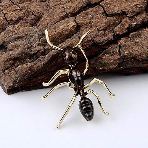 Vivid Ant Brooch Enamel Cute Insect Animal Brooch Pins Clothes Bag Accessories Jewelry