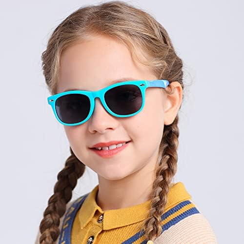 3 Pack Kids Sunglasses For Boys Girls Kids Polarized Sunglasses