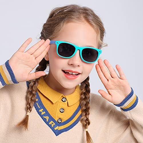 3 Pack Kids Sunglasses For Boys Girls Kids Polarized Sunglasses