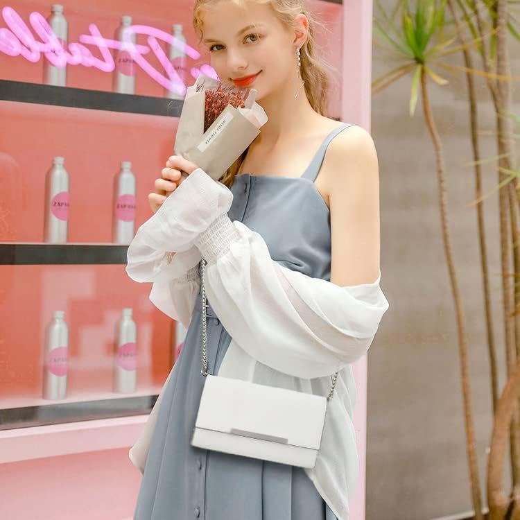 AFKOMST Small Clutch Purses For Women Formal Evening Bag Crossbody And Wristlet Handbags For Party Prom Cocktail Wedding