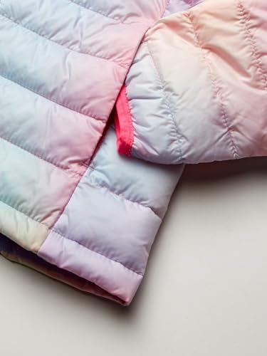 Amazon Essentials Girls And Toddlers' Lightweight Water-Resistant Packable Hooded Puffer Jacket