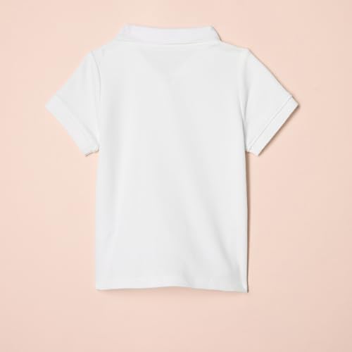 Amazon Essentials Girls Uniform Short-sleeve Interlock Polo Shirts