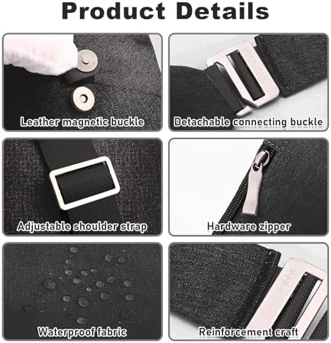 Anti Theft Travel Bag One Shoulder Large Capacity Cross-body Bag Chest Fashion Lightweight Sling Bags For Travel Sports