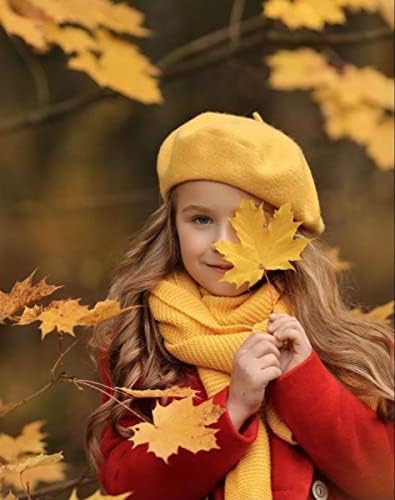 AWAYTR Kids Beret Hats For Girls - Artist French Beret For Toddler Little Girl