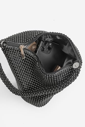 BABEYOND Women's Beaded Clutch Evening Bags Vintage Elegant Triangle Purse For 1920s Party Prom Wedding