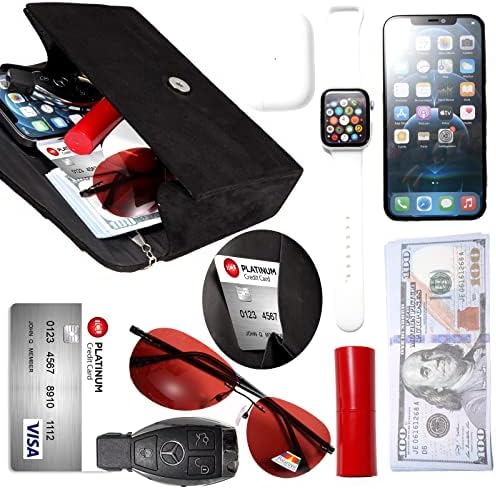 BBjinronjy Clutch Purse Evening Bag For Women Evening Wedding Party Velvet Suede Pleated Handbag