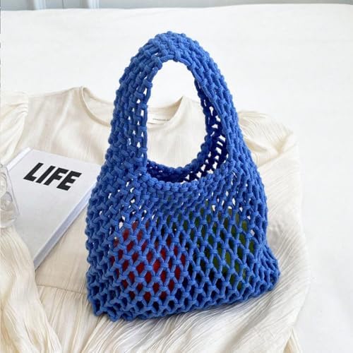 Beach Bag For Women Crochet Shoulder Purse Slouchy Tote Handbag For Travel Picnic Vacation Beach Accessories Backpack Wallet