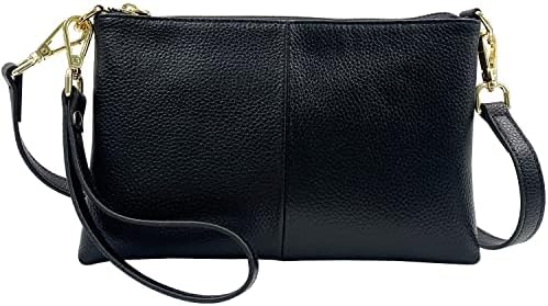 Beurlike Leather Wristlet Wallet Clutch Purses For Women Small Crossbody Phone Bags