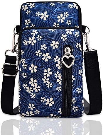 BIAOTIE Lightweight Small Crossbody bags Cell Phone Purses Travel Pouch Shoulder Bag for Women