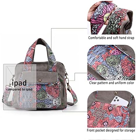 Black Butterfly Premium Canvas Shoulder Bag Top Handle For Women Lightweight Handbag Small Style Crossbody