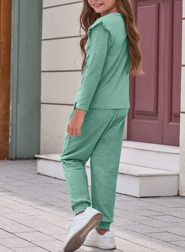 Blibean Girls Fall Clothes Sets Fashion Sweatsuit Outfits Size 4-13 Years Old
