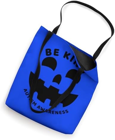 Blue Bucket Halloween Autism Awareness Tote Bag