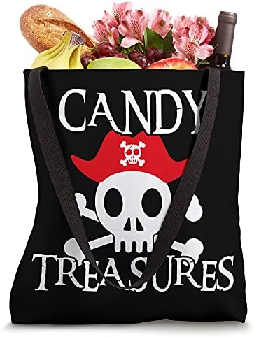 Candy Treasures Pirate Halloween Costume Trick Or Treat Tote Bag