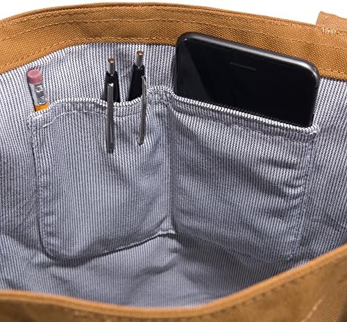 Carhartt Unisex Vertical Open Tote Durable Water-Resistant Tote Bag