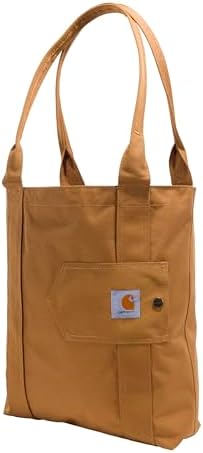 Carhartt Unisex Vertical Open Tote Durable Water-Resistant Tote Bag