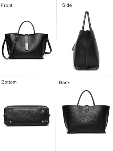 Chic PU Crossbody Tote Bags For Women - Lock Clasp Shoulder Handbag For Work And Daily Use Versatile Handbags For Women