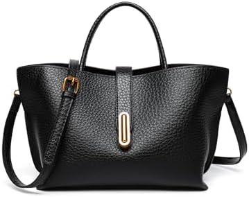 Chic PU Crossbody tote bags for women - Lock Clasp shoulder handbag for Work and Daily Use Versatile Handbags for Women