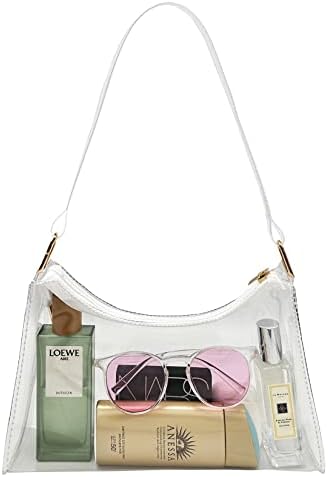 Clear Bag for Stadium Events Women's Purse Handbags Small Purse shoulder bag Crossbody Bag