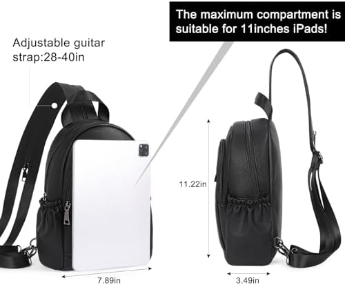 CLUCI Sling Bag For Women Leather Women's Backpack Small Convertible Backpack Purse Crossbody Bag For Travel