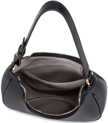 Crescent Shoulder Bags For Women Cute Hobo Tote Handbag Under The Arm Purses Mini Clutch Purse With Zipper Closure