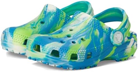 Crocs Kids' Classic Marbled Tie-Dye Clog
