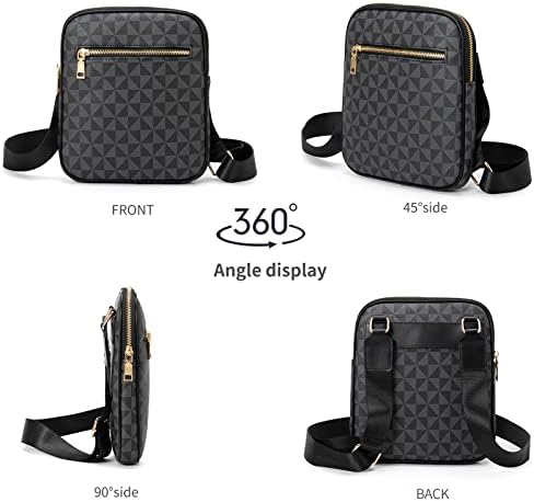 Crossbody Bag For Mens Men's Commuter Shoulder Bag Travel Bag Work Business Small Men's Satchel