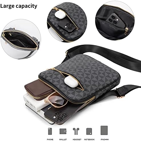 Crossbody Bag For Mens Men's Commuter Shoulder Bag Travel Bag Work Business Small Men's Satchel