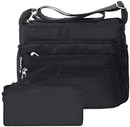 Crossbody Bag for Women Waterproof Shoulder Bag Messenger Bag Casual Nylon Purse Handbag