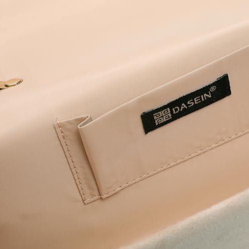 Dasein Women Faux Suede Evening Clutch Bags Formal Party Clutches Wedding Purses Cocktail Prom Clutches