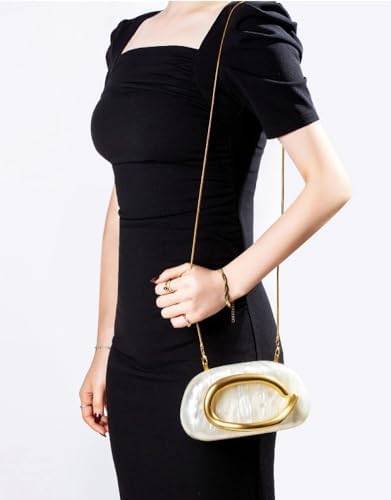 Evening Clutch Purses Women PU Leather Evening Handbags Crossbody Clutch Purse Trendy Decoration Shoulder Bag Wedding