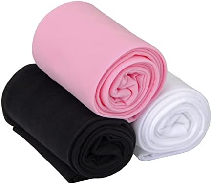 EVERSWE 3 Pairs Pack Girls Microfiber Tights Multiple Colors