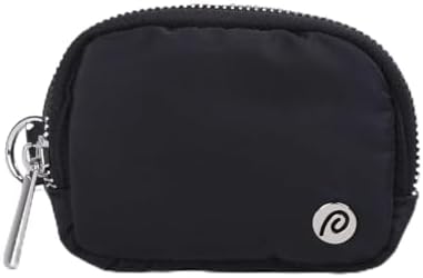 Everywhere Belt Bag Nano for women water repellent with Adjustable Strap for Enjoy Sports and Casual Hands-Free Wallets Black