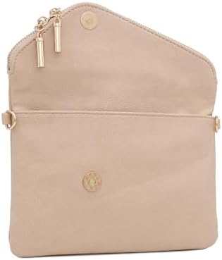 FashionPuzzle Envelope Wristlet Clutch Crossbody Bag With Chain Strap