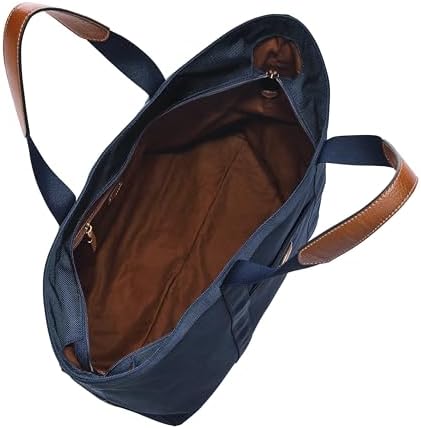 Fossil Men's Hayes Nylon Tote Bag With Zipper Navy Blue (Model: MBG9629400)