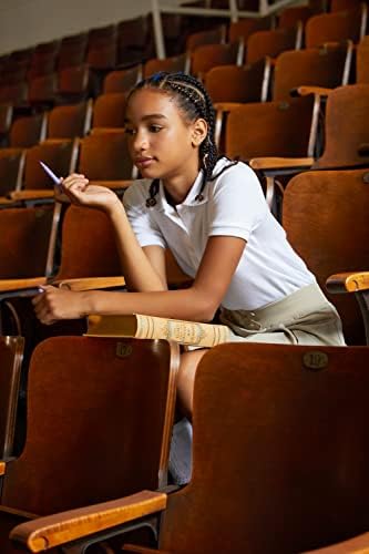 French Toast Girls' Pull-on Kick Pleat Scooter School Uniform Skirt