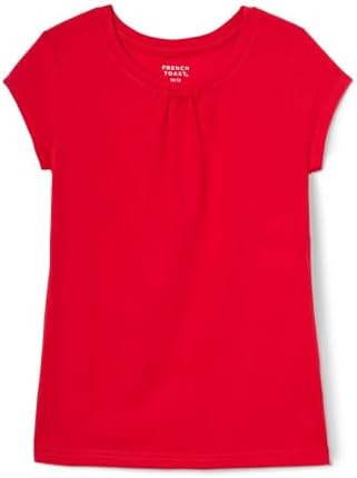 French Toast Girls' Short Sleeve Crewneck T-Shirt Tee