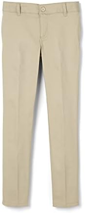 French Toast Girls' Slim Fit Stretch Twill Pant